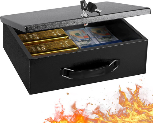 Fireproof document box with - box,