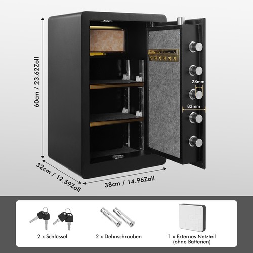 Large home safe box heavy - safe,
