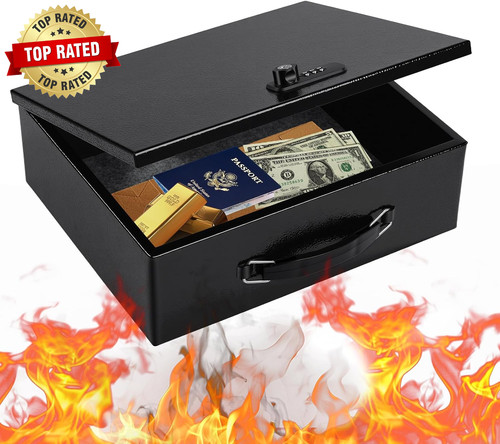 Fireproof safe lock box - lock,