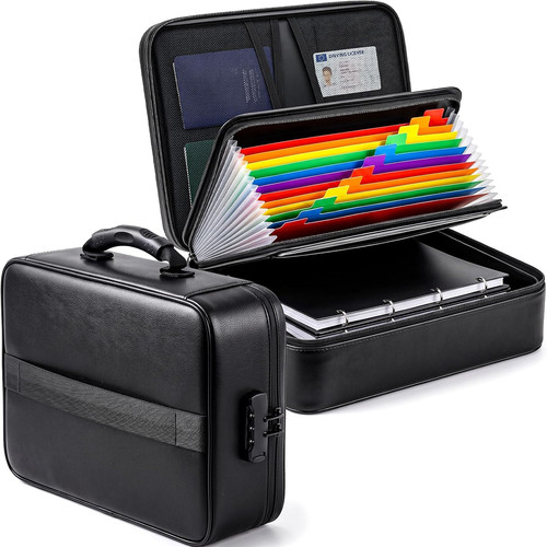 Fireproof document box with - document,